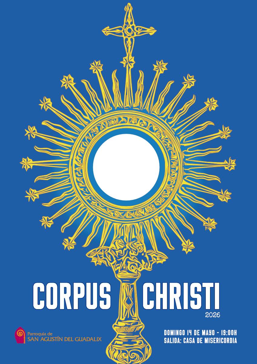 Este domingo 14 de junio. PROCESION DE CORPUS CHRISTI