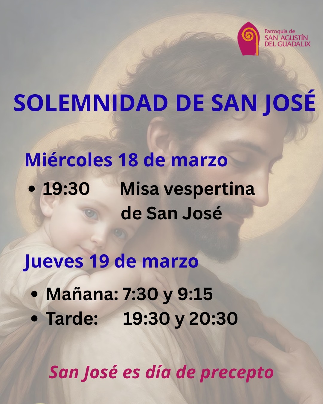 Solemnidad de San José